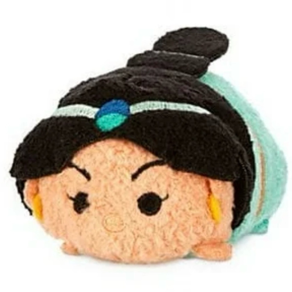 Disney Jasmine Tsum Tsum Plush in Black and Teal